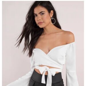 Tobi large off shoulder top